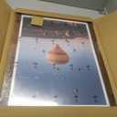 Wood 19.25x26.75 Picture Frame with 18x24 Mat, Display 18x24 with Mat or 19.25x26.75 Without Mat, Wood 19.25 by 26.75 Photo Frame, 19.25 x 26.75 Frame for Wall Hanging Display, Deep Brown
