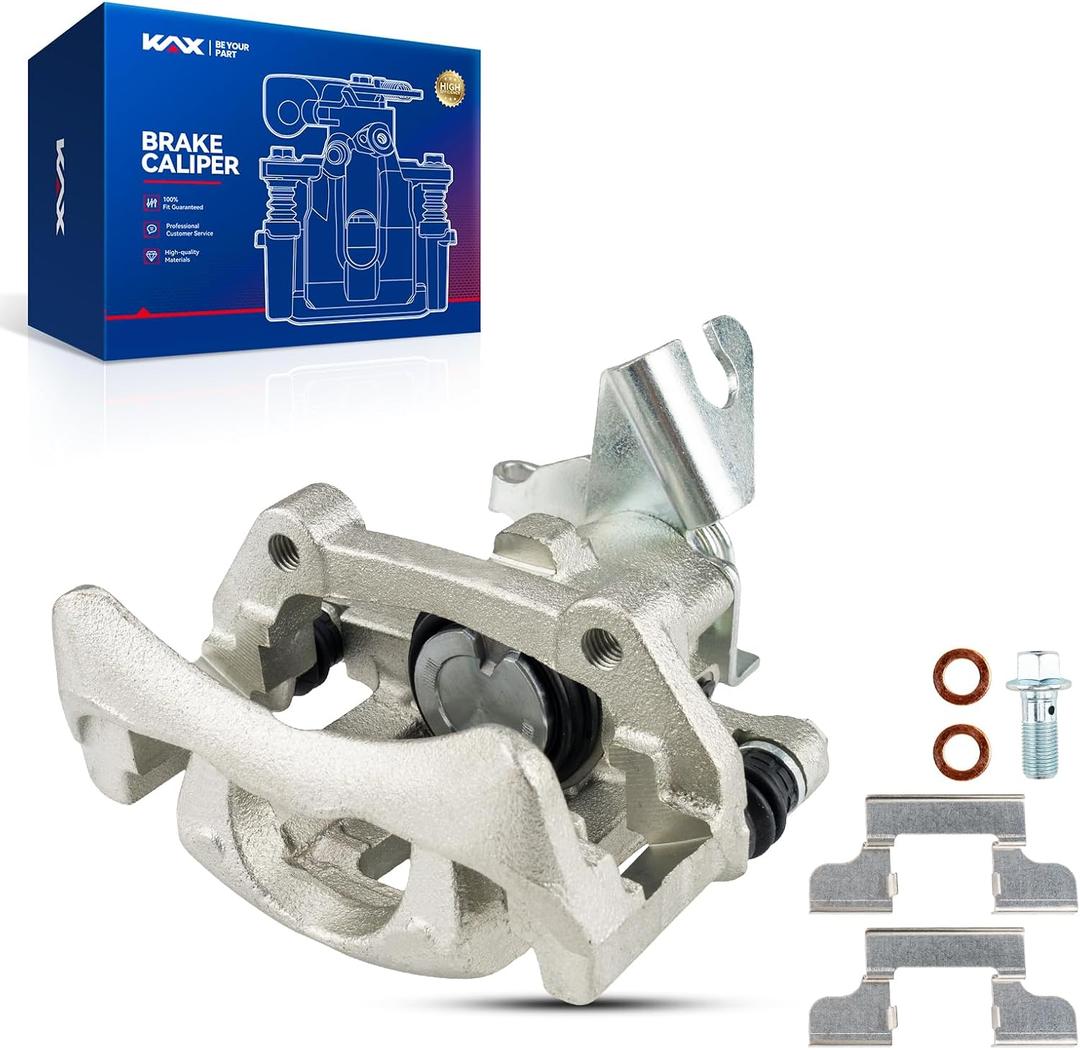 KAX Disc Brake Caliper Assembly Fit for 2005 2006 2007 2008 2009 2010 2011 2012 2013 2014 Ford Mustang, Rear Left Driver Side brake caliper
