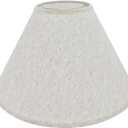 Aspen Creative 32772 Transitional Hardback Empire Shaped Spider Construction Lamp Shade in Flaxen, 18" wide (7" x 18" x 12 1/2")
