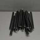 24 Pack Black Taper Candles, 7-8 Hours Burn Time, Unscented, Smokeless and Dripless, 0.75 x 10 Inch Dinner Candle Set for Halloween, Household, Wedding, Party and Home Dcor Candlesticks