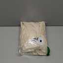 Imnopqr T Cushion Loveseat Sofa Cover Leather-Look 2PC Stretch Sofa Seat Cushion Slipcover Individual Couch Seat Covers with Elastic Bands, Pet-Friendly, Non-Slip, Easy Fit - Beige