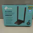 TP-Link WiFi 6 USB Adapter for Desktop PC - (Archer TX20U Plus) AX1800 Wireless Network Adapter with 2.4GHz, 5GHz, High Gain Dual Band 5dBi Antenna, WPA3, Supports Windows 11/10