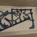 Upgraded 807327101 Side Grate Replacement for Frigidaire Stove Parts 20 x 9.6 IN Cast Iron Grate Kenmore Gas Range Parts Surface Burner Grate Frigidaire Gas Cooktop Parts Cookware Accessories