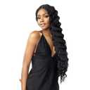 Sensationnel Vice Lace Front Wigs - Unit 6 5 Inch Deep Part Synthetic Preplucked Hairline (1 Jet Black)