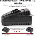 Quick BC660 BC1880 Charger for Bosch Tools 14.4V-18V Lithium Battery BAT619G, BAT619, BAT609G, BAT609, BAT618, BAT618G, BAT610G BAT614 etc.