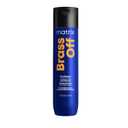 Matrix Brass Off Toning Blue Shampoo - Refreshes and Neutralizes Brassy Tones, For Color Treated Hair, Lightened Brunettes or Dark Blondes (10.1 Fl Oz (Pack of 1)