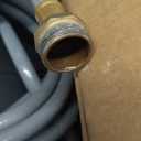 SHAWTY Retractable Garden Hose Reel 100FT 1/2" - 4-Layer Hose with Metal Bracket, Auto-Lock Slow Retraction, Outdoor Water Hose Reel for Yard & Garden - Nozzle Included (Green, 1/2" 100ft)