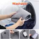 Electric Heating Pad for Women 3-Temperature Settings, Adjustable Waist Warmer Belt with Crystal Velvet Washable Pink