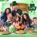 150Pcs St Patrick's Day Paper Plates and Napkins Serve 50, Green Shamrock Paper Plates Dinner Dessert St Patricks Day Napkins, Disposable Party Decorations, Irish Party Supplies Themed Tableware Set