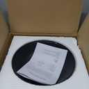 Black Gooseneck Barn Light for Farmhouse 10 Inch Dome Exterior Lights Fixture with Wall Mount, Outdoor Wall Sconce for Garage Porch Patio