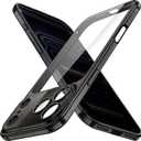 JETech Slim Case for iPhone 17 Pro Max 6.9-Inch with Camera Lens Full Protection, Ultra-Thin Lightweight Clear Minimalist Protective Phone Cover (Black)
