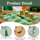 St Patricks Day Teacher Lanyard with Cute Leprechaun Beads, St Patricks Day Lanyard Breakaway Clasp for ID Badges, Fit for School and Classroom Use