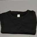 Suhine 3 Pcs 5-14Y Youth Boys Thermal Compression Shirts Fleece Athletic Baselayer Long Sleeve Soccer Baseball Undershirt (Large, Black)