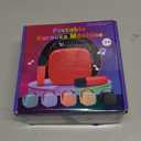 Unicorn Mini Karaoke Machine Toys: Kids Toys Girls Xmas Birthday Gifts Age 3-12+ Stocking Fillers LED Portable Bluetooth Speaker with Wireless Microphone Gift Toy for 4 5 6 7 8 9 Years Old Girl Kid (Pink)