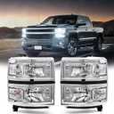 ChaiBayn Headlights Assembly 67867867855 Chevy Silverado 1500