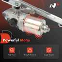 A-Premium Front Windshield Wiper Motor and Linkage Assembly