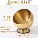 Candy Bowl, Candy Dispenser with Base, Candy Dish for Office Desk, Valentine Candy Dish Sugar Bowl (7.08H'')
