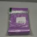 Disposable Sanitary Bags, 200 Pcs, Purple, Self-sealing, Odor-proof, Rectangular, Plastic, 10" x 6" Bags for Feminine Hygiene, Personal Waste, or Pet Waste