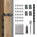 Starlink Cable Routing Kit Wall Pass Through Grommet Mounting Kit 3/4" and 5/16" Drill Bit, Wire Clips & Cable Ties for Starlink Gen 2/3 Dish & Mini Ethernet Installation