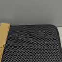 Universal Car Floor Mats, 3D Mesh Fabric All Weather Waterproof Car Floor Liners,With Anti-Slip Granule Backing&Driver Heel Pad,Efficient Dust&Dirt Resistant for Sedan,SUV,Truck,Van,Set of 4pcs