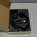 Trucker Bluetooth Headset, Wireless Headset with Mic, Bluetooth Headsets with Dual Noise Cancelling Microphone & Mute Button, 55Hrs Working Time PC Headsets for Cell Phones, Computer, Truck Driver