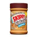 SKIPPY Natural Peanut Butter Spread, Creamy, 7 g protein per serving, 15 oz. (12 Pack) (EXP 04/04/27)
