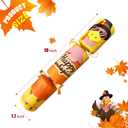 10Pack 10" Thanksgiving Non-Snap Party Favors - Turkey Design With Thanksgiving Hat, Joke and Gift For Adults