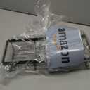 Moforoco Shower Caddy Shelf Organizer Rack, Self Adhesive Black Bathroom Shelves Basket, Home Farmhouse Wall Inside Organization and Storage Decor Rv Accessories, First Camper Apartment Essentials (Medium)