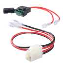 Scooter Battery Harness for Razor MX350 MX400 PR200 Ground Force Battery Wire Harness for Rocket MX350 V33+ MX400 V33+ PR200 v27+ 3 Holes Plug