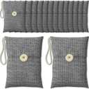 Charcoal bags Odor Absorber Activated Bamboo Charcoal Air Purifying Bag for Home Odor Eliminator Car Air Freshener for Closet Deodorizer Shoe Room Basement Litter Box Pet safe Bag 15 Packs 100g