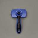 Swihauk Self Cleaning Slicker Brush - Skin Friendly Deshedding Grooming Tool for Dogs & Cats, Suitable for Shedding & Haired Pets, with Pet Supplies Accessories, Blue