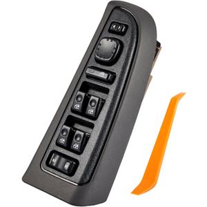 Master Power Window Switch Driver Side Door Lock 15883323 Compatible with Chevy GMC Cadi llac 2003-2007 for Sierra, Silverado, Escalade, Avalanche, Suburban, Tahoe DWS-220