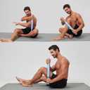Muscle Roller,EVA Material, Massage Roller Stick for Athletes and Office Workers, Relieves Muscle Tension and Pain(EVA Blue)