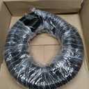 Corrugated Flexible Pond Tubing 1.5 Inch x 10 Feet with Clamps PVC Sump Pump Discharge Water Hose for Garden Ponds Waterfalls Camping Caravans Filters