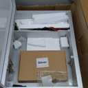 Keonjinn Medicine Cabinet 14 x 18 Inch, Assembly Needed, Bathroom Small Medicine Cabinets Mirror, Lightweight, Adjustable Shelves, Wall Mount or Recessed, Tempered Glass (Silver)