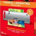 Scotch Thermal Laminating Pouches Premium Quality, 5 Mil Thick for Extra Protection, 50 Pack Letter Size Laminating Sheets, Our Most Durable Lamination Pouch, 8.9 x 11.4 inches, Clear