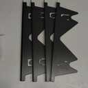 Stainless Steel Stove Gap Covers (2 Pack), Stove Gap Filler, Stove Counter Gap Guards for Kitchen, Range Trim Kit, Easy Clean with Heat Resistant, Adjustable Length 13.8 to 27.6, Width 0.79"