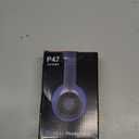 Hybrid Noise Cancelling Headphones, Wireless Bluetooth, Mic, Deep Bass, Soft Earpads, Fast Charging, Transparent Modes Blue