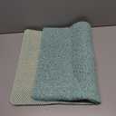 LuxStep Shower Mat Bathtub Mat,24x16 inch, Non-Slip Bath Mat with Drain, Quick Drying PVC Loofah Bathmat for Tub,Shower,Bathroom (Phthalate Free,Green)