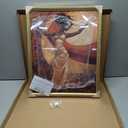 Art Shoppe Framed Print Wall Art, Vintage Wall Dcor for Living Room, Bedroom, Office, High-Resolution Image on Premium Art Paper, 3/4" Frame with Plexiglass Front, Ready to Hang, 17"x21"