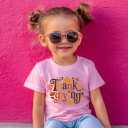 Thanksgiving Shirts for Toddler Boys Girls Kids 2-8T, Funny Turkey Pumpkin Dinos Truck Soft Cotton Short Sleeve Tee