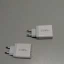 European Travel Plug Adapter USB C, 55W USB C European Charger 4-Port Fast Charger Type C Wall Charger USA to Europe Plug Adapter for iPhone 17 16 15 14 13 12 11 Pro Max X 8, Galaxy, Android