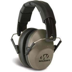 Walker's Unisex Adult's Lightweight Foldable Hearing Protection 22 dB Noise Reduction Pro Low-Profile Earmuffs 