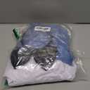 Irtysh Girl Blue Dress White Apron Halloween Cosplay Costume With Bow Hair Band Stockings Set, (13 Years)