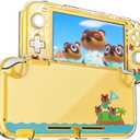 DLseego Protective Case for Switch Lite, Clear Hard PC Case Cover Split Design Shockproof Anti-Scratch Shell Accessories for Switch Lite and Joycon Controller (Green)