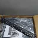 Fireplace Screen with Sliding Doors, 37.8" W x 30.7" H Modern Wrought Iron Spark Guard Cover for Christmas Decorative, Baby and Pet Proof, Large