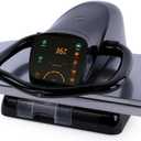 34" Large Steam Iron Press with LED Touch Screen, 1800W Steam Press with 5 Fabric Settings Language Conversion and Voice Prompts, Iron Press with Spray Bottle and Press Pad for Home Business