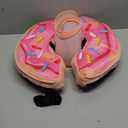 Inflatable Dog Cone Collar with Enhanced Anti-Licking, Soft Neck Donut for Dogs Cats, Recovery Pet Cone Collar After Surgery for Large Medium Small Dogs (Donut Pink2, Large)