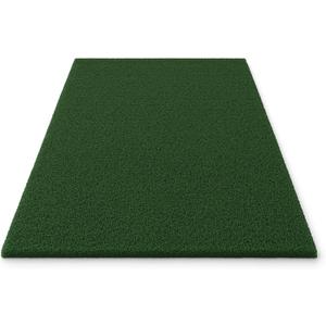 Vinyl Mesh Entry Mat 4 x 16  Green Heavy-Duty Open-Back Mat with Scraper Design for Cleaner, Drier Entrances | Indoor/Outdoor Drainage