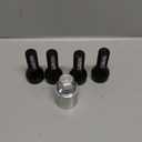 5Pcs Wheel Lock Lug Nuts Anti-Theft Bolts Compatible with BMW M14x1.25 Fit 228i 328d 328i 335i 428i 435i 528i 535d 535i 650i X1 X2 X3 X4 X5 X6 X7 Z4 M2 M3 M4 with Wheel Lock Key Replace 36136792851